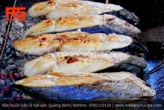 Cá thu nướng - Đặc sản vùng biển Quảng Ninh